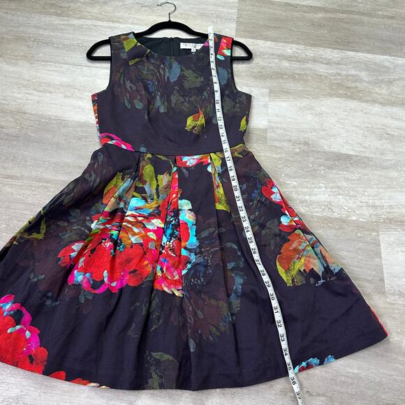 Trina Turk Hanna Fit & Flare Cocktail Dress - Picture 9 of 9